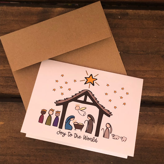 RTS: Nativity Note Cards with Envel