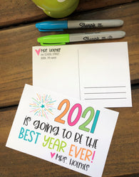 Best Year New Year Postcards
