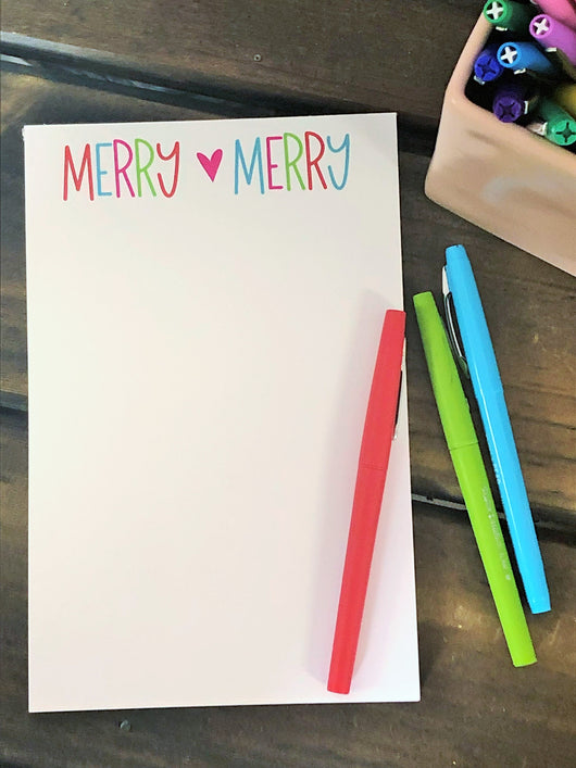 RTS: Merry ♥ Merry Large Notepad