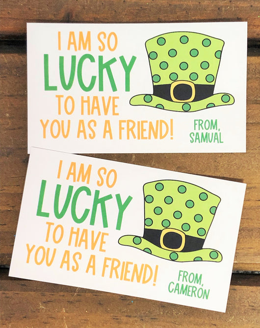 Leprechaun Hat Treat Tags