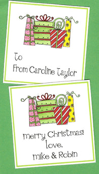 Funky Gifts Christmas Gift Tags