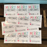 Happy Colors Christmas Stickers