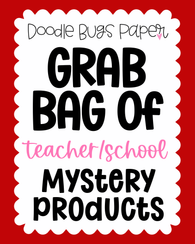 Grab Bag of Mystery Products (School & Teacher Designs)