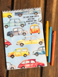 Cars Top Spiral Notebook