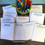 Simple Script Name Personalized Notepad