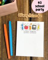 Small Personalized Notepad ♥ Back to School ♥ MONTHLY SPECIAL