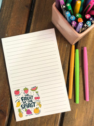 RTS: Fruit of the Spirit Doodles Large Notepad