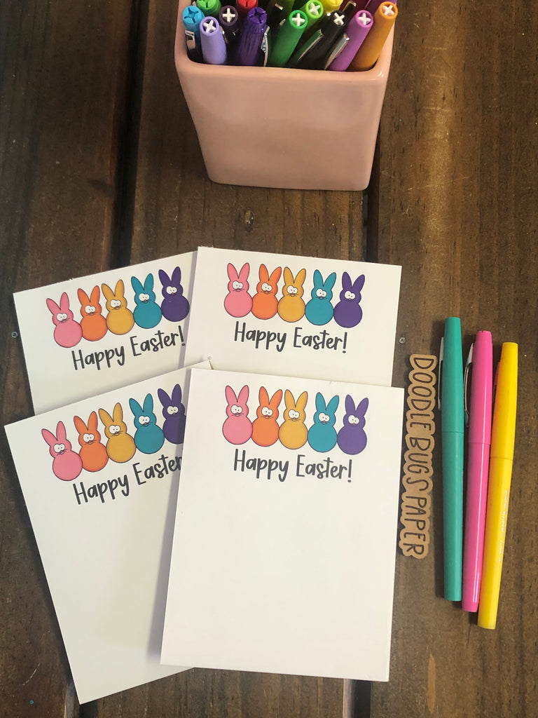 Peeps Set of 4 Small Notepads – DoodleBugsPaper