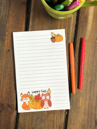 RTS: Happy Fall Large Notepad