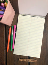 Brushed Cross Notebook