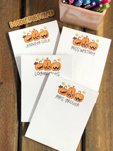 Jack o Lanterns Personalized Notepad