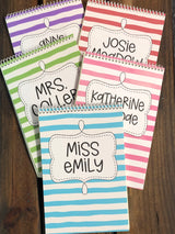 Wavy Stripes Top Spiral Notebook • MONTHLY SPECIAL