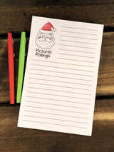 Sketchy Santa Personalized Notepad