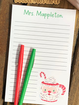 Santa Mug Personalized Notepad