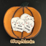 Ghosts Personalized Diecut Tags
