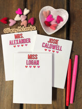 Small Personalized Notepad ♥ Valentine ♥ MONTHLY SPECIAL