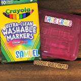Diecut Name Labels