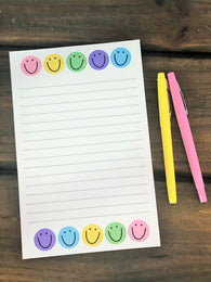 Smiley Faces Large Size Notepad