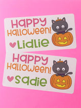 Cat Halloween Stickers
