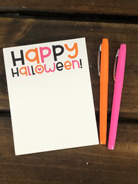 Happy Halloween Small Notepad
