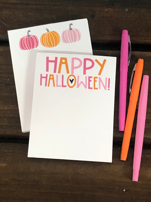 Pastel Halloween Small Notepad Set