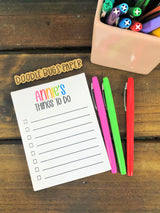 Rainbow Small List Pad