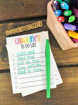 Rainbow Small List Pad