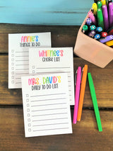 Rainbow Small List Pad