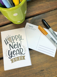 Happy New Year Postcards