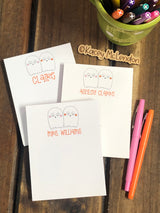 Small Personalized Notepad ♥ Halloween