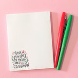 Christmas Non Personalized Small Note Pad