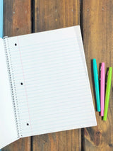 Funky Apples Side Spiral Notebook