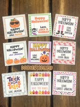 Halloween Treat Tags (18 choices!)