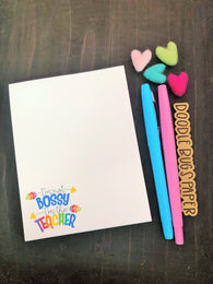 RTS: Bossy Teacher Small Notepad