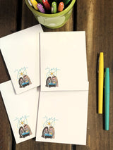4 Christmas Nativity Joy Small Notepads