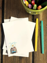 4 Christmas Nativity Joy Small Notepads