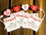 Valentine Treat Tags (21 choices!)