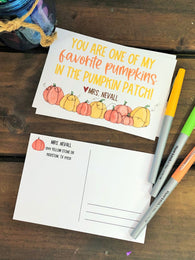 Pumpkin Patch Postcards