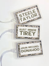 Camo Bag Tag | Luggage Tag