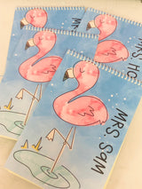 Flamingo Top Spiral Notebook