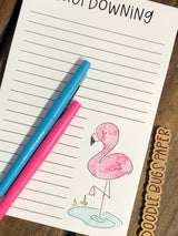 Flamingo Personalized Notepad