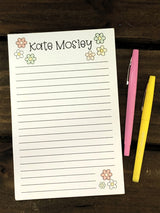 Little Daisies Personalized Notepad