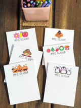 6 Month Notepad Set August-January