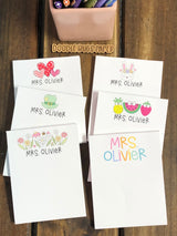 6 Month Notepad Set February-July