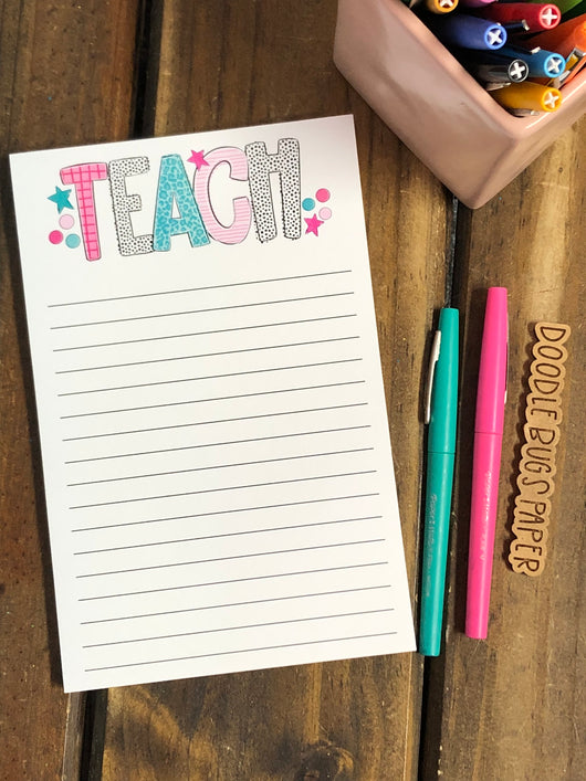 RTS: TEACH Large Notepad