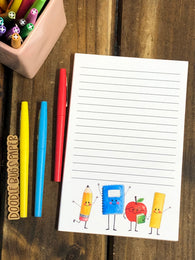 RTS: School Supply Pals Large Notepad