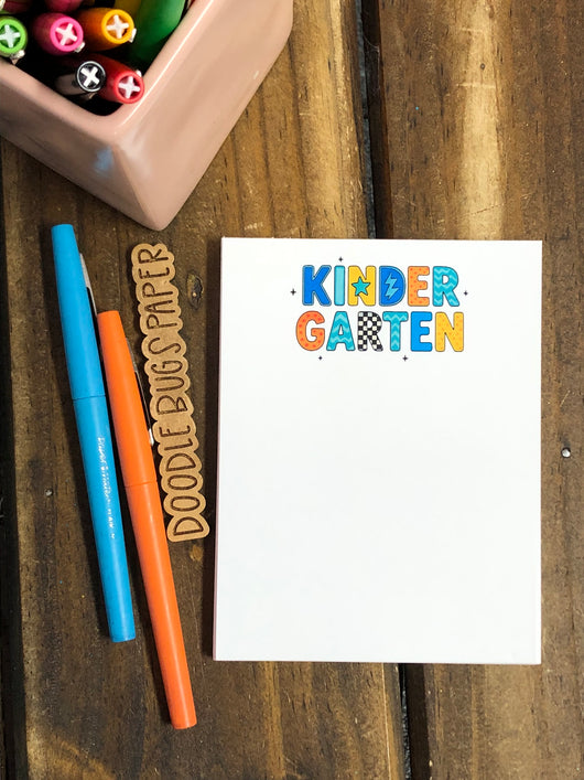 RTS: Kindergarten Retro Racing Small Notepad
