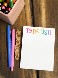 RTS: To Do List Rainbow Colors Small Notepad