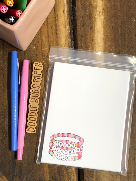 RTS: Teacher Era Bracelet Small Notepad