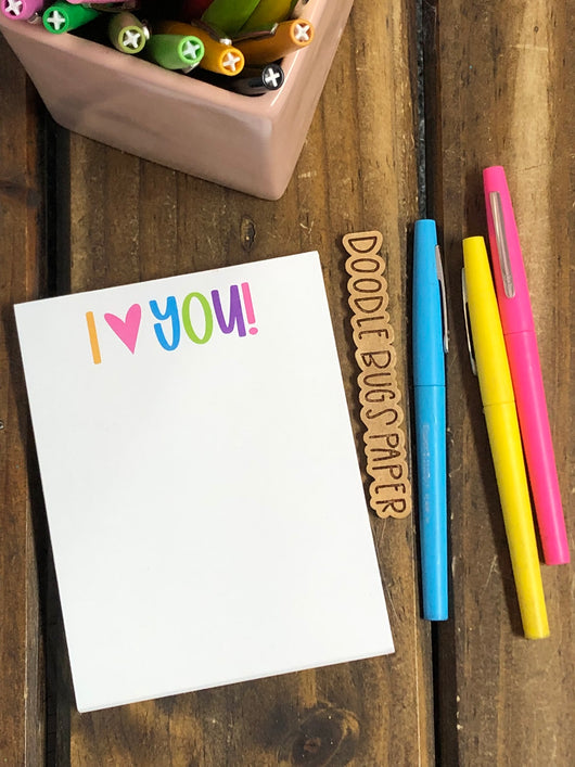 RTS: I ♥ You! Small Notepad